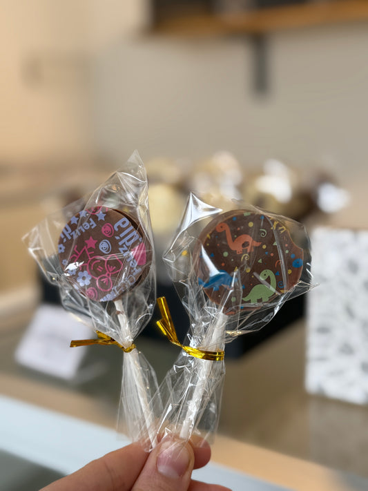 Paletas de chocolate