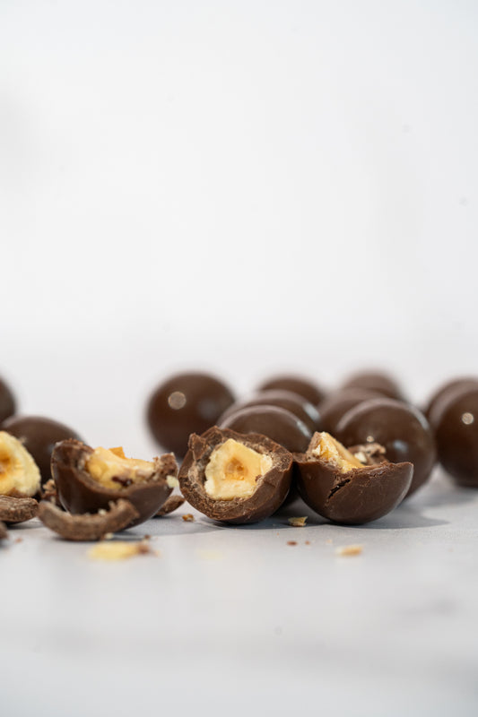 Avellanas con chocolate