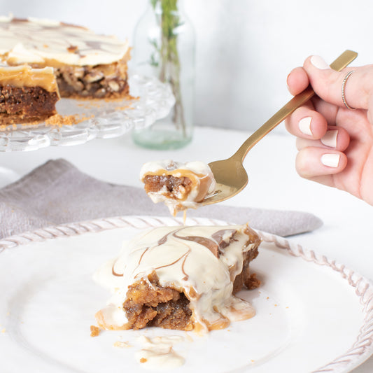 Porción kuchen de nuez