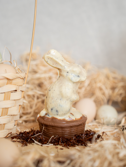 Conejo cookies&cream relleno de manjar (120 gr)