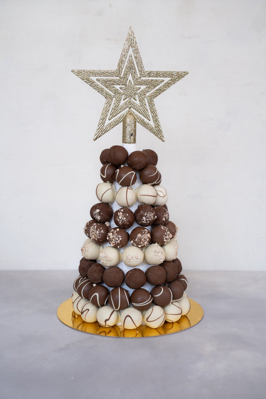 Árbol navideño de bombones