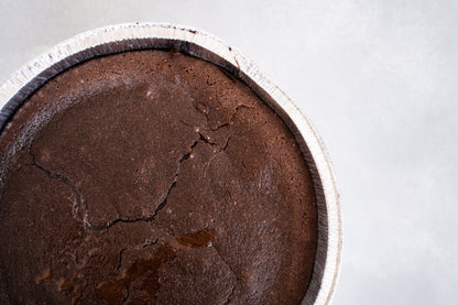 Volcán de chocolate 58% cacao