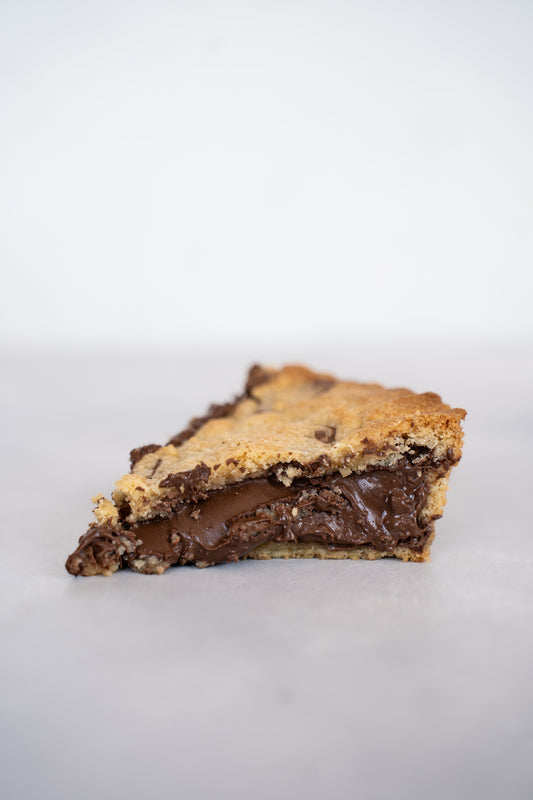 Galletón gigante relleno de nutella