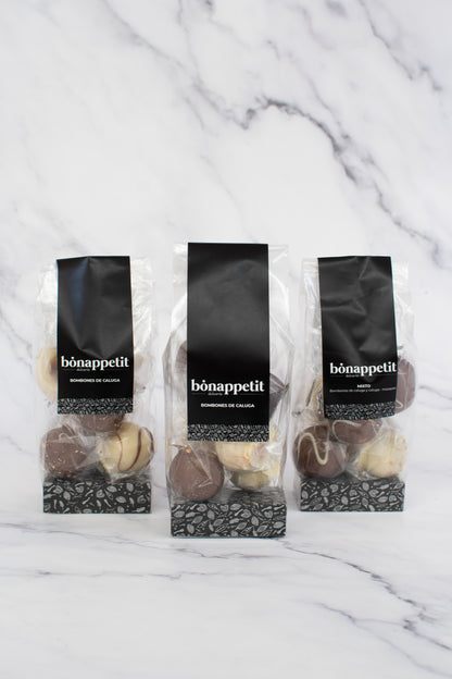 Bolsa 6 bombones rellenos de caluga