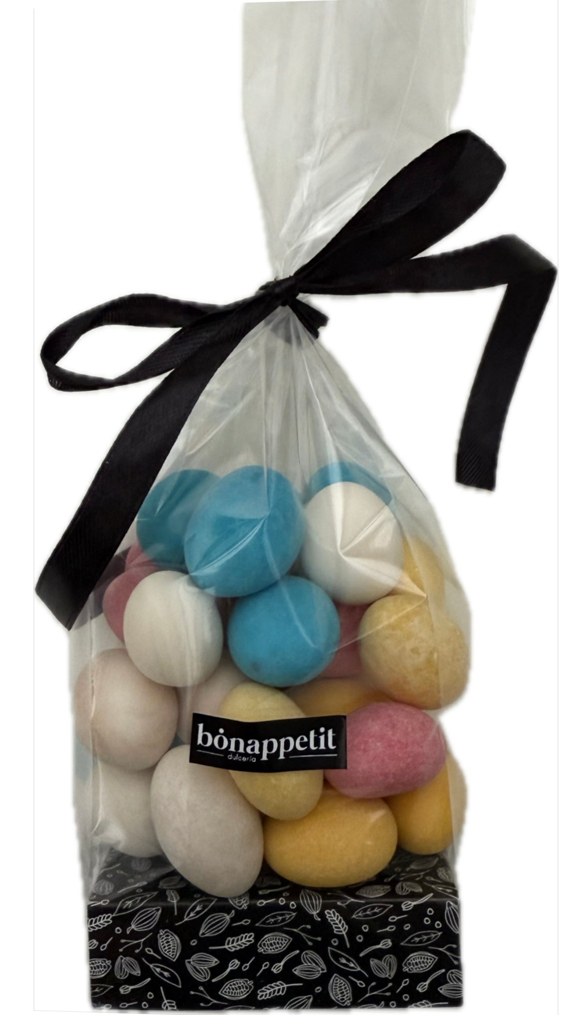 Huevitos de almendras confitadas colores