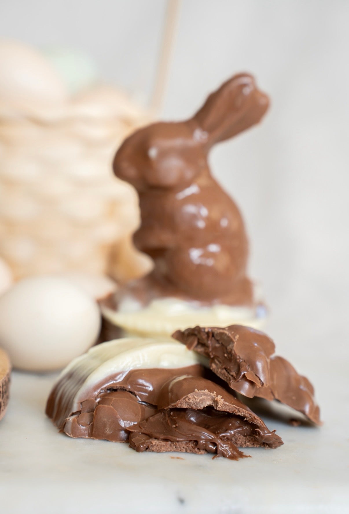 Conejo relleno de nutella (120 gr)