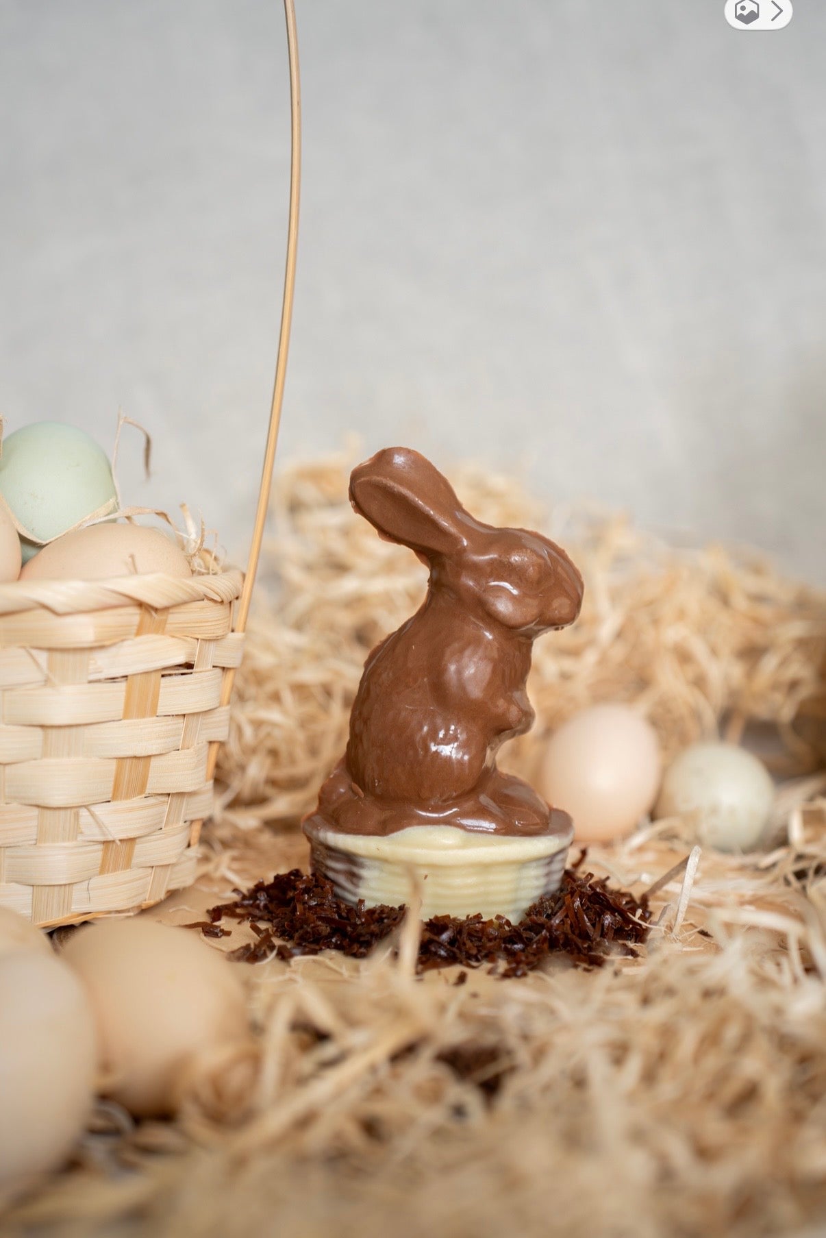 Conejo relleno de nutella (120 gr)